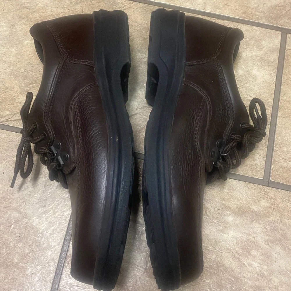 Hunter's Bay Brown Leather Size 9.5 Oxfords Career Wedding Guest Business